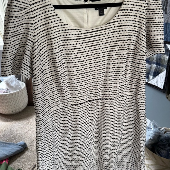 Ann Taylor cotton tweed like pattern size 14 - Picture 2 of 3